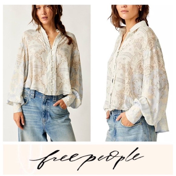 Tops - Free People
Women's Virgo Baby Button-Down Shirt
